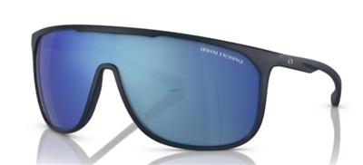 Солнцезащитные очки Armani Exchange AX4137SU 818155, синие зеркальные