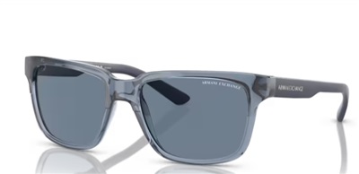 Armani Exchange AX4026S 82782V — синие поляризационные солнцезащитные очки