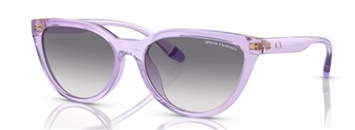 Armani Exchange AX4130SU 823679, фиолетовые солнцезащитные очки