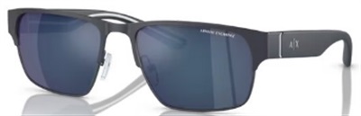 Armani Exchange AX2046S 609955 — солнцезащитные очки, фиолетовые