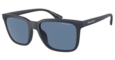 Armani Exchange AX4112SU 818180 — синие солнцезащитные очки