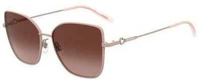 Солнцезащитные очки Love Moschino MOL056/S 35J, розовые