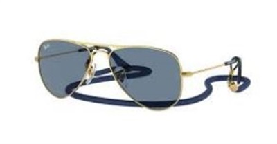 Солнцезащитные очки Ray-Ban Kids RJ9506S для 11–15 лет, золотые 223/1U