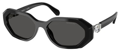 Swarovski SK6028 100187 Black Sunglasses