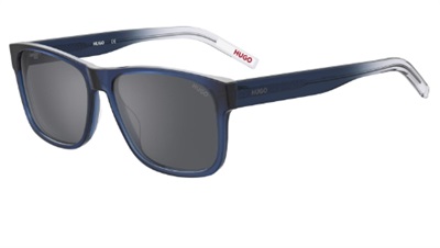 Hugo HG1260/S XW0T4 Blue Sunglasses