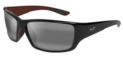 Солнцезащитные очки Maui Jim MJ0810S 001, чёрные, поляризационные