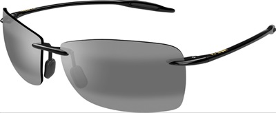 Maui Jim MJ0423S 003 Black Polarized Sunglasses