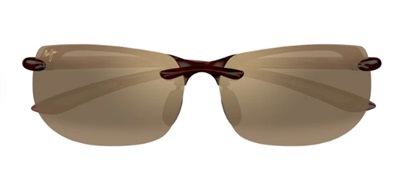 Maui Jim MJ0412S Brown Sunglasses 002(10) Mirrored/Polarized