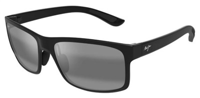 Maui Jim MJ0439S солнцезащитные очки, чёрные, 001, поляризационные