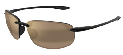 Maui Jim MJ0407S 002 Black Polarized Sunglasses