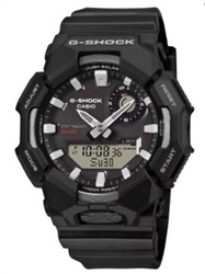 Casio G-Shock GA-B010-1ADR, чёрные мужские часы
