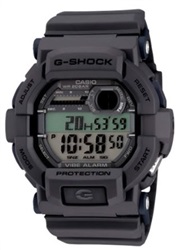 Casio G-Shock GD-350-8DR, тёмно-серые мужские часы