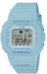 Casio G-Shock GLX-S5600-2DR, синие часы