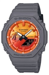 Casio G-Shock GA-2100FL-8ADR Kol Saati Gri