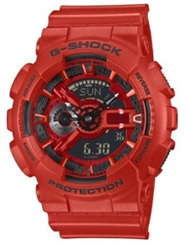 Casio G-Shock GA-110RRB-4ADR Red Watch