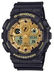 Casio G-Shock GA-100GGB-1A9DR Kol Saati Siyah