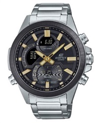 Casio ECB-30DB-1A9DF, серые мужские наручные часы