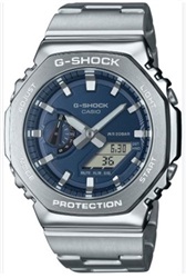Casio G-Shock GM-2110D-2BDR Silver Watch