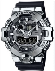 Casio G-Shock GM-700-1ADR, чёрные мужские часы