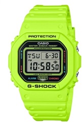 Casio DW-5600EP-9DR Kol Saati Sarı
