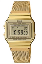 Casio A700WMG-9ADF Gold Digital Watch