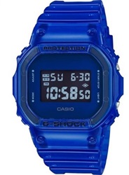Casio G-Shock DW-5600SB-2DR, синие мужские часы