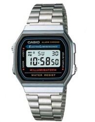 Casio A168WA-1WDF Kol Saati Gri