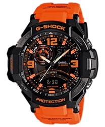 Casio G-Shock GA-1000-4ADR оранжевые наручные часы