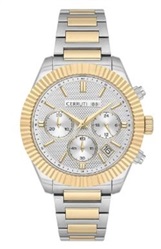 Cerruti 1881 Chienti CIWGI0090905 Men's Watch, Silver/Gold