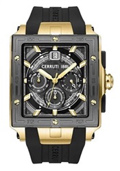Cerruti 1881 CIWGO0072404, чёрные мужские часы