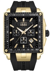 Cerruti 1881 CIWGO0018502 Black Men's Watch