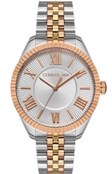 Cerruti 1881 CIWLH2229602 Men's Watch, Silver/Gold/Rose
