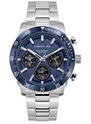 Cerruti 1881 CIWGK2116604 Silver Men's Watch 44 mm
