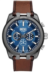 Diesel Split DZ4643 Kol Saati Kahverengi