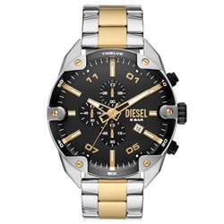 Diesel DZ4627 Men's Watch, Silver/Gold