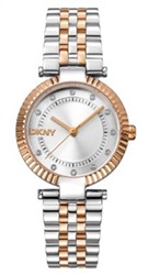 DKNY Essential Glitz DK1L042M0085 Kol Saati Gümüş/rose