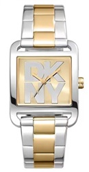 DKNY City Maxi DK1L001M0075 Kol Saati Gümüş/altın