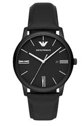 Emporio Armani AR11573, чёрные мужские наручные часы