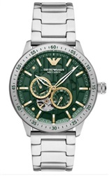 Emporio Armani AR60053 Silver 43 mm Men's Watch