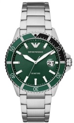 Emporio Armani AR11338 Silver Men's Watch 42 mm