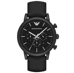 Emporio Armani AR1970 Black Men's Watch 46 mm