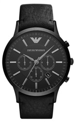 Emporio Armani AR2461 — чёрные мужские часы