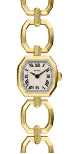 Fossil Harlow FES5483, золотые женские часы