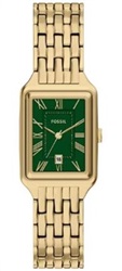 Fossil FES5452 — мужские часы, золотистые