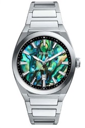Fossil Everett FFS6114, серебристые мужские часы