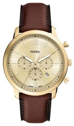 Fossil Neutra FFS6113, мужские часы, коричневый ремешок