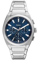 Fossil Everett FFS6106, мужские наручные часы, серебристо-золотистые