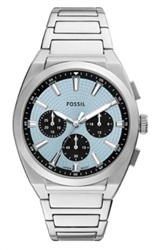 Fossil Everett FFS6105 Silver Men's Watch