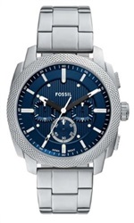 Fossil Machine FFS6096 Silver Men's Watch