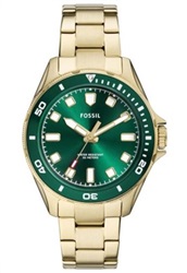 Fossil FBQ2884, золотистые мужские часы, 42 мм